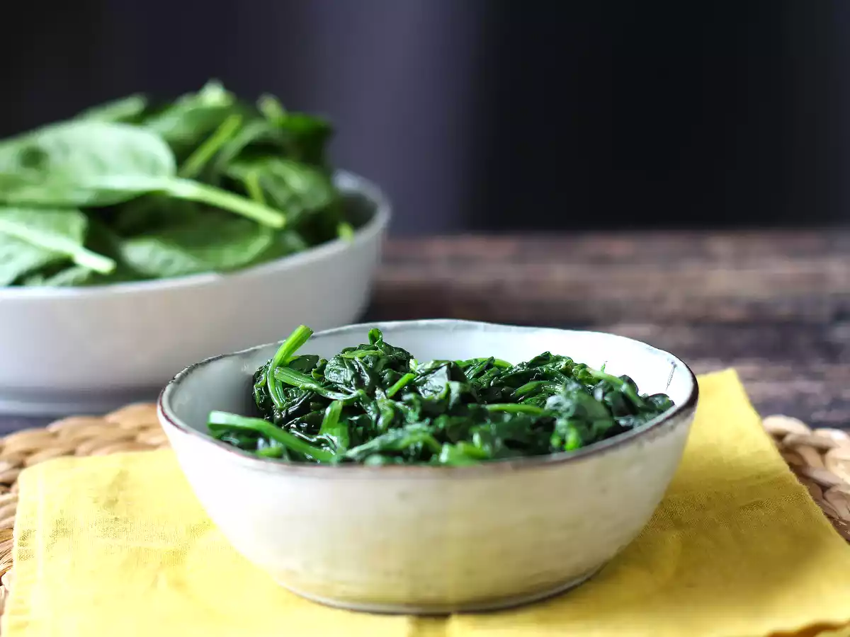¿Cómo cocinar espinacas frescas? - foto 2