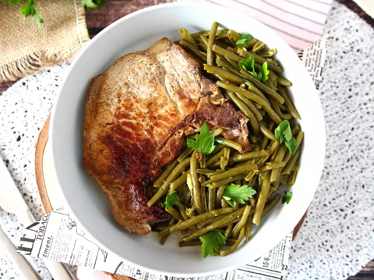 Cómo cocinar una chuleta de cerdo a la plancha o en sartén - foto 5