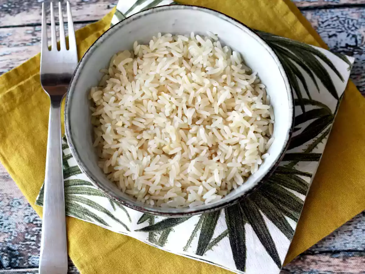 Cómo hacer arroz blanco