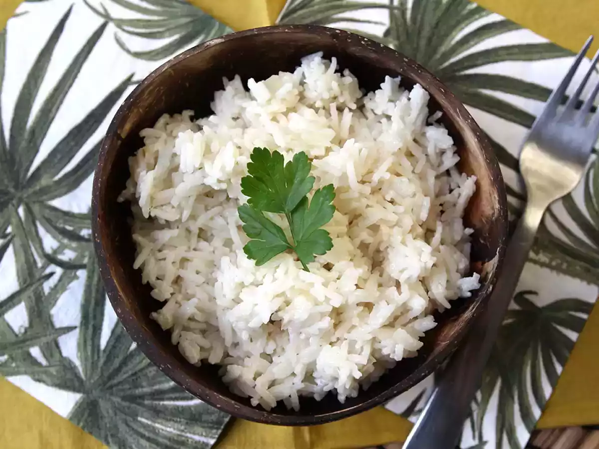 ¿Cómo hacer arroz con coco? - foto 2