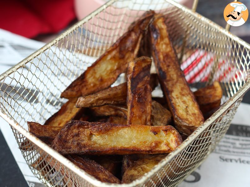 ¿Cómo hacer patatas fritas crujientes en la freidora de aire? - foto 3