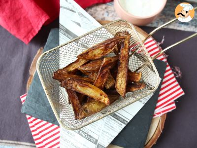 ¿Cómo hacer patatas fritas crujientes en la freidora de aire? - foto 4