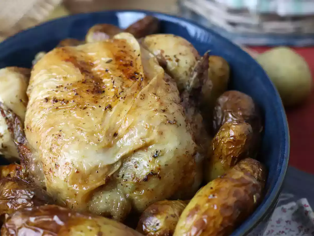 Cómo hacer pollo asado en la Freidora de Aire - foto 4
