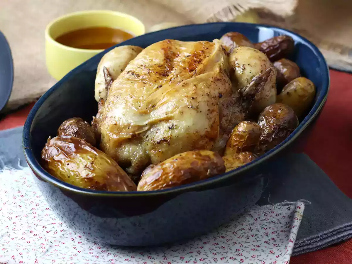 Cómo hacer pollo asado en la Freidora de Aire - foto 5