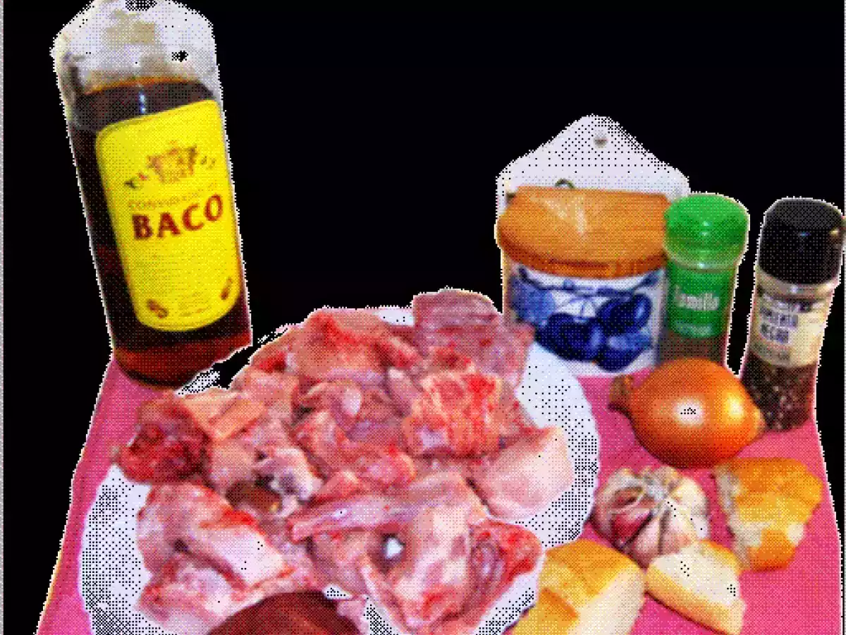 Conejo guisado con salsa de foie y coñac - foto 2