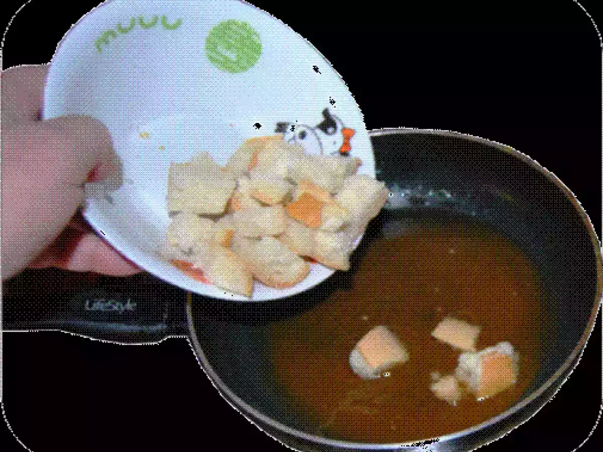 Conejo guisado con salsa de foie y coñac - foto 4