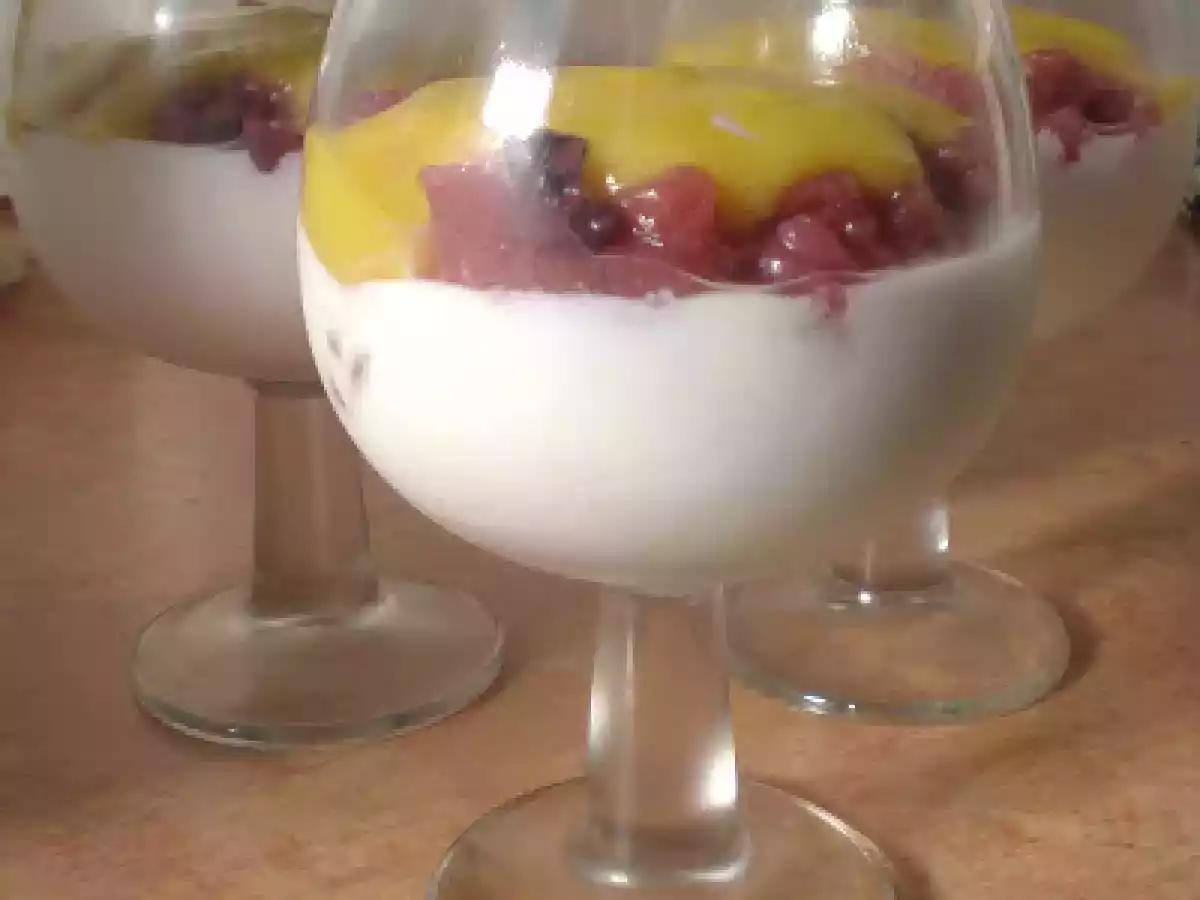 Copa de mango y yogur - foto 3