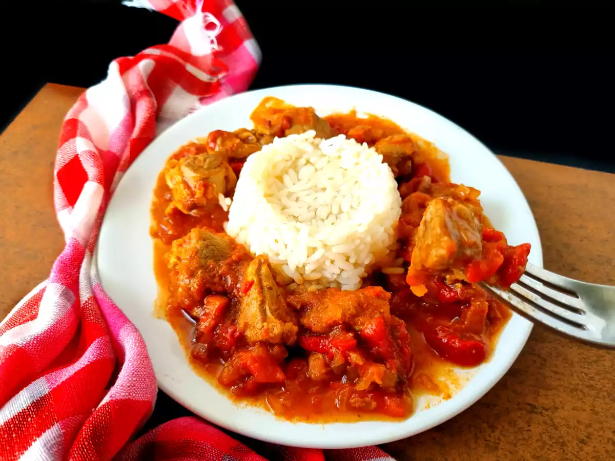 Cordero al chilindrón