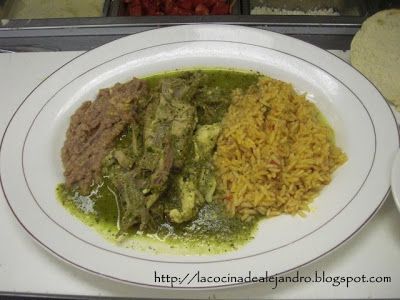 Costillitas de cerdo en salsa verde... - Receta Petitchef