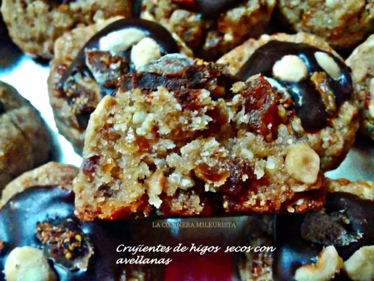 Crujientes de higos secos con avellanas (Feliz 2015) - foto 3