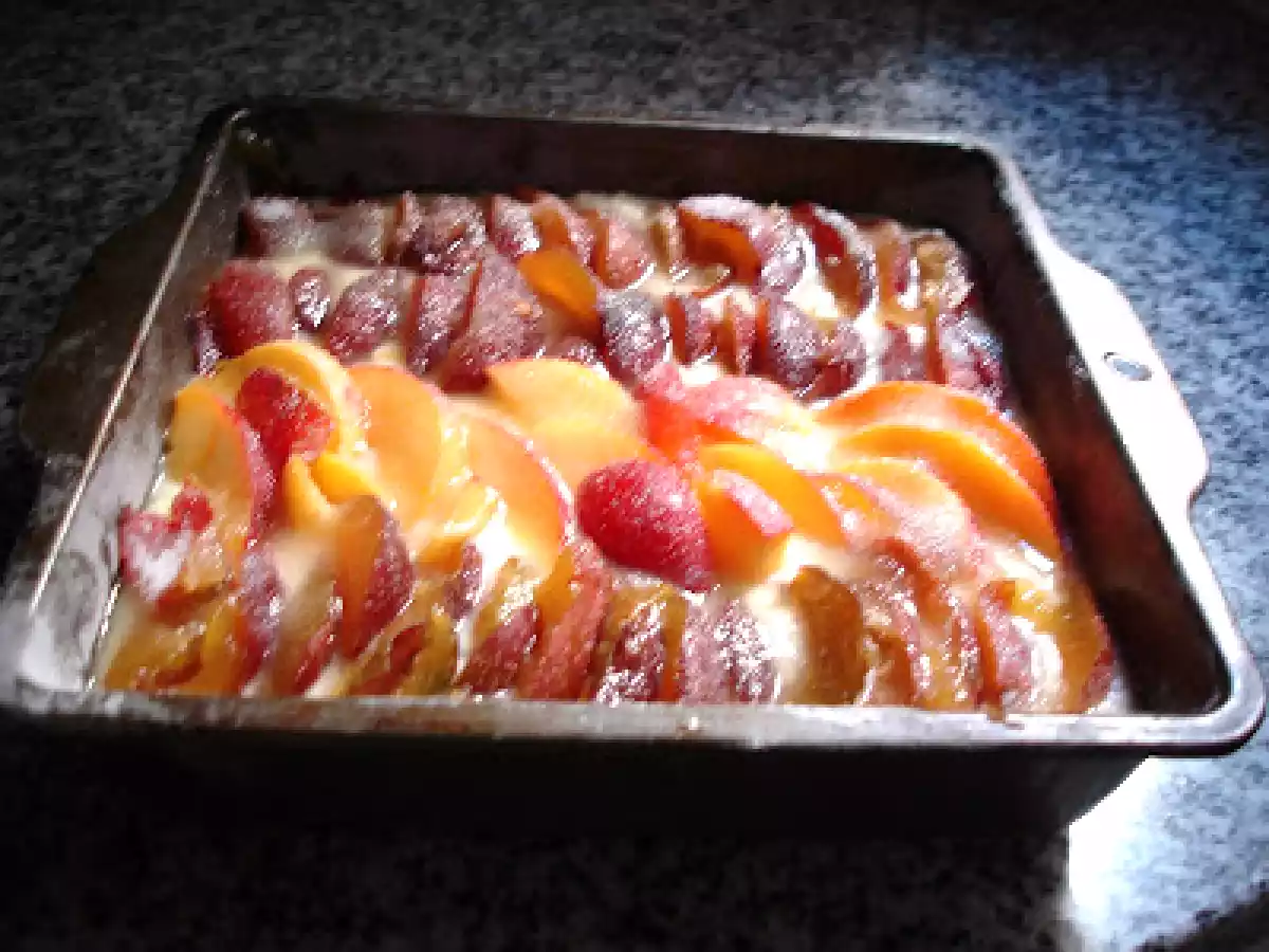 CUADRADOS DE RICOTTA Y CIRUELAS - foto 2