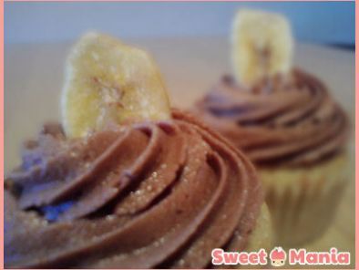 Cupcakes de platano y nutella - Receta Petitchef