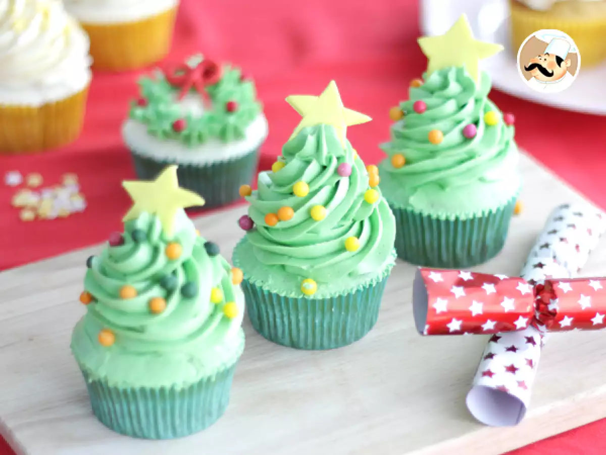 Cupcakes decoradas de Navidad - foto 3