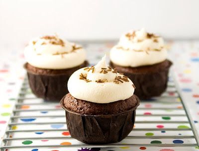 Cupcakes veganos de chocolate - Receta Petitchef