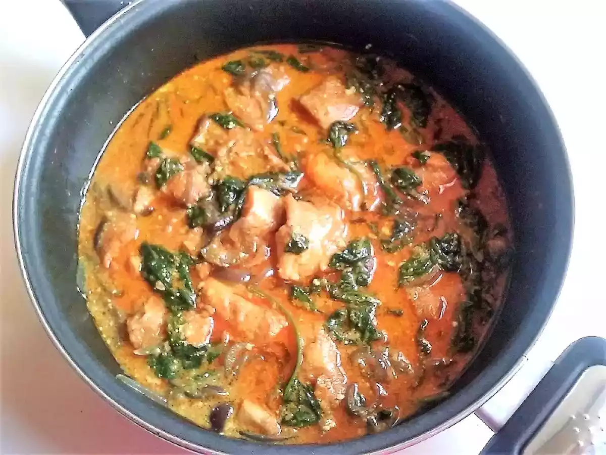 Curry indio de pescado