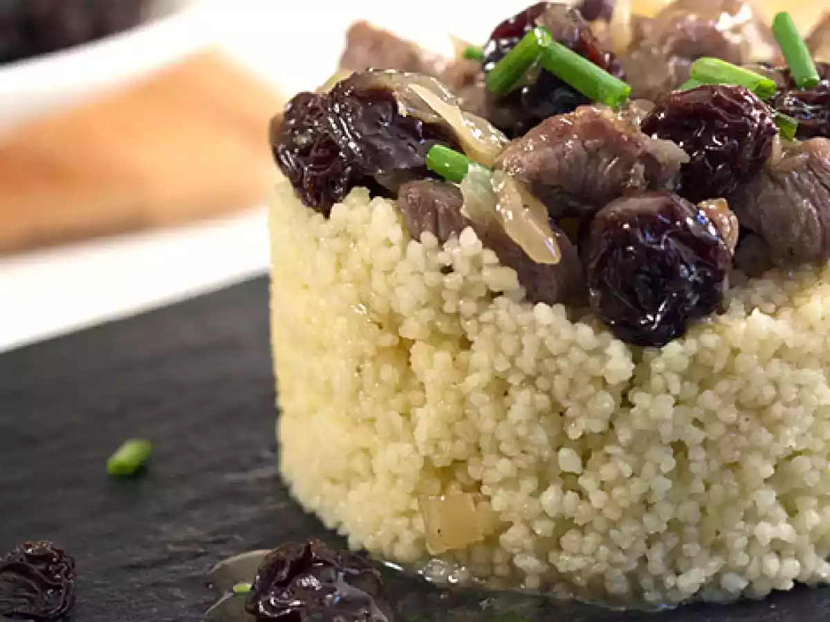 Cuscús de cordero al estilo mozárabe