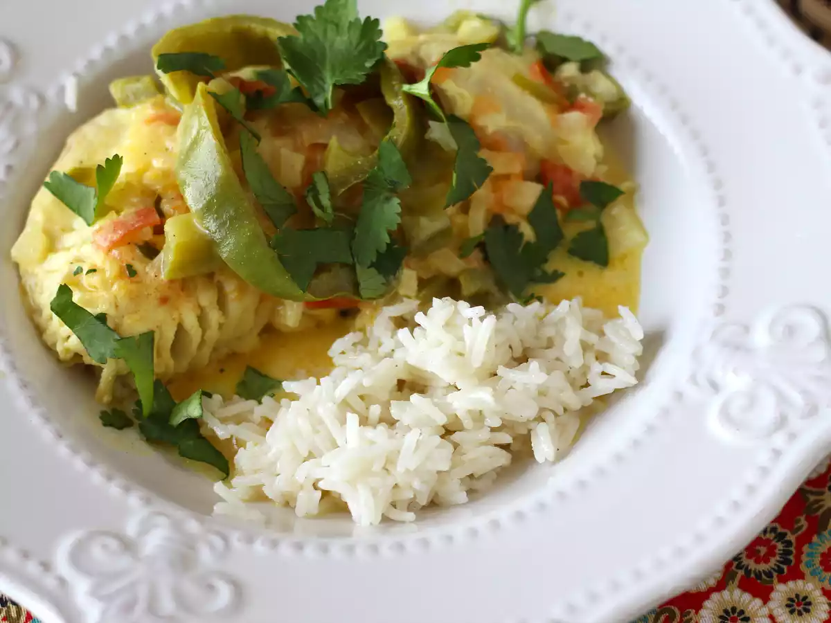 Dorada guisada con leche de coco - el plato de pescado que te va a encantar - foto 2