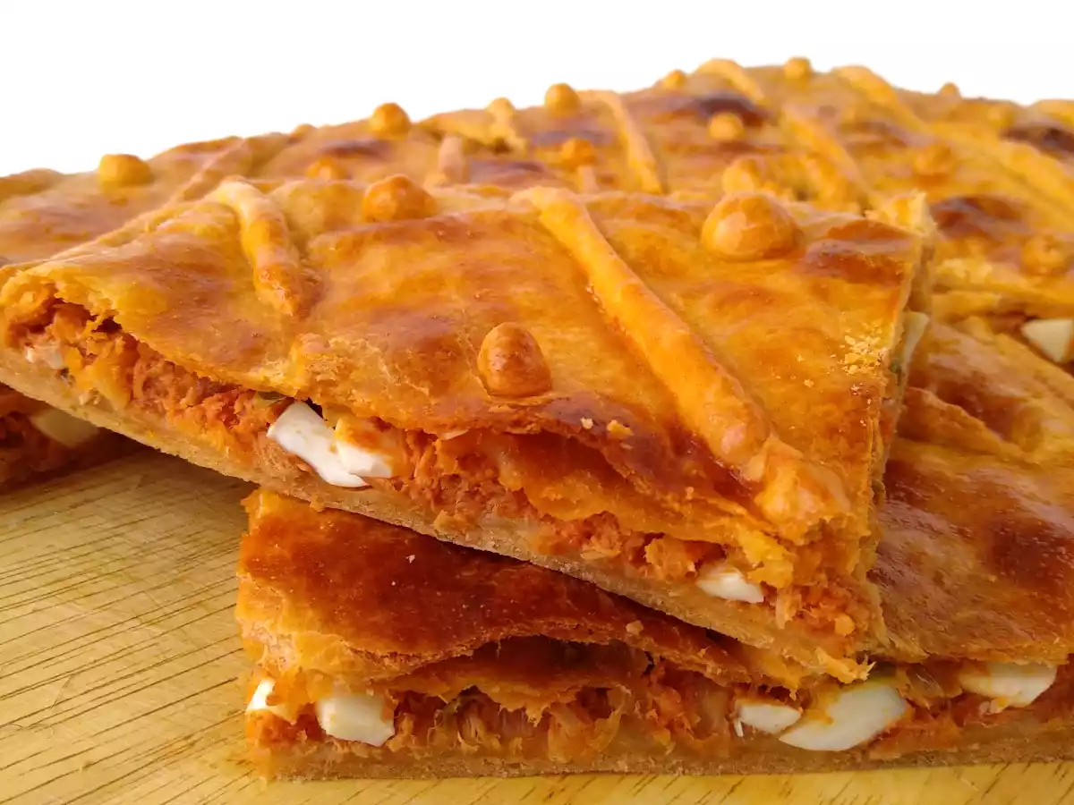 Empanada de atún con masa casera de cerveza {En panificadora y sin levadura} - foto 3