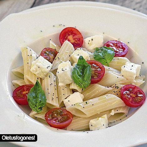 Ensalada Caprese Con Pasta Receta Petitchef