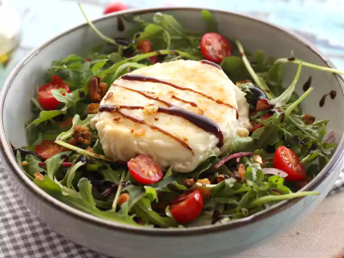 Ensalada con queso de cabra - foto 2