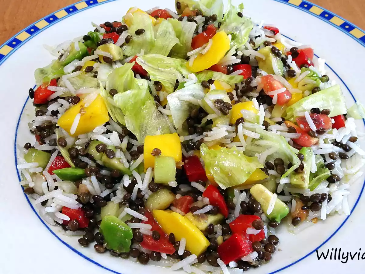 Ensalada de lentejas caviar - foto 2