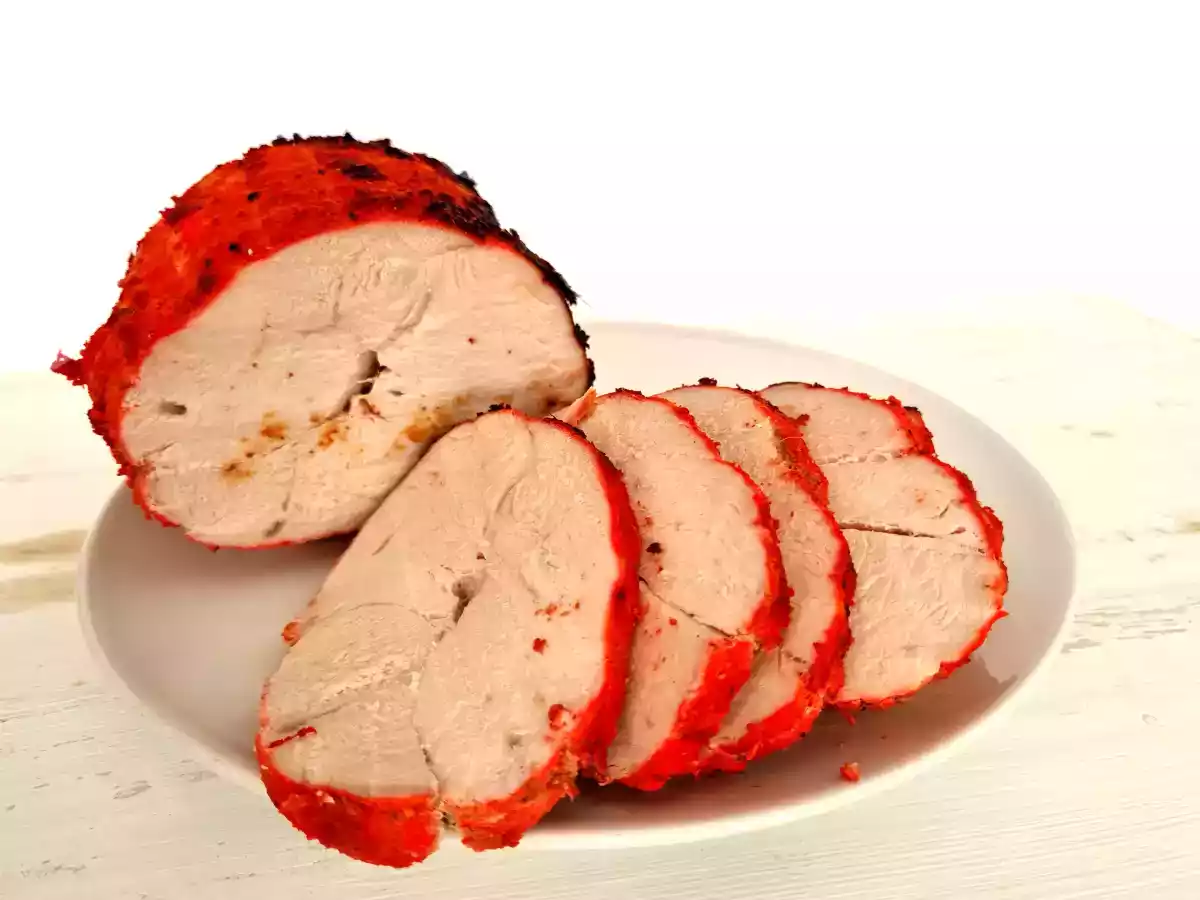 Fiambre de pavo tandori