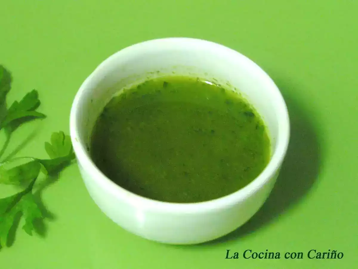 Filete de Marrajo a la placha con salsa de perejil - foto 3