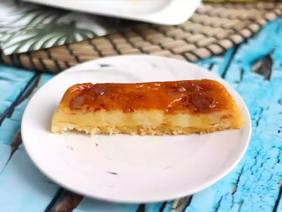 Flan de coco en microondas en 8 minutos - foto 3