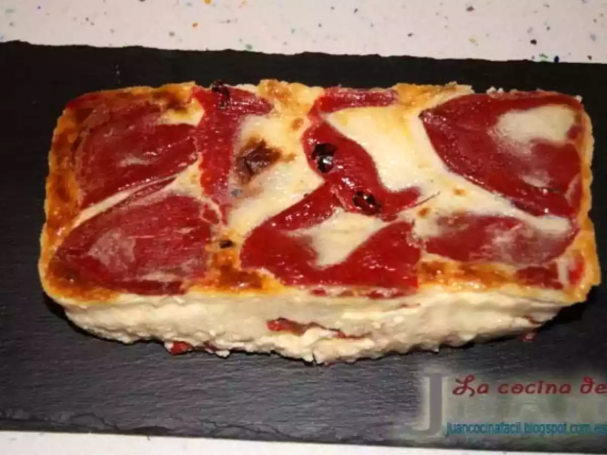 FLAN DE PIMIENTOS DEL PIQUILLO - foto 6