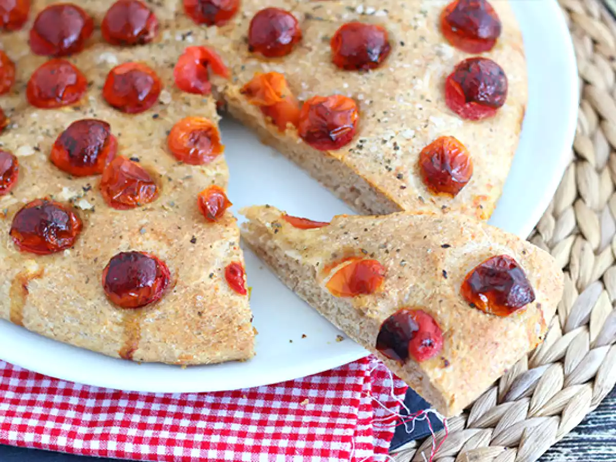 Focaccia de tomates cherry - foto 4