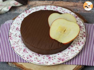 Fudge de chocolate y manzana, ¡un postre superfácil de hacer con sólo 2 ingredientes! - foto 3