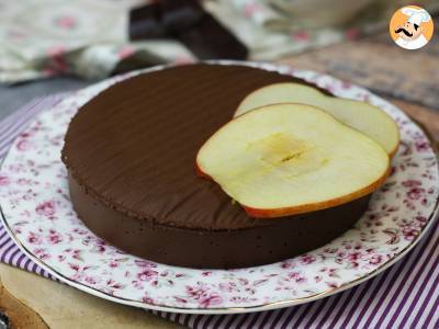 Fudge de chocolate y manzana, ¡un postre superfácil de hacer con sólo 2 ingredientes! - foto 4