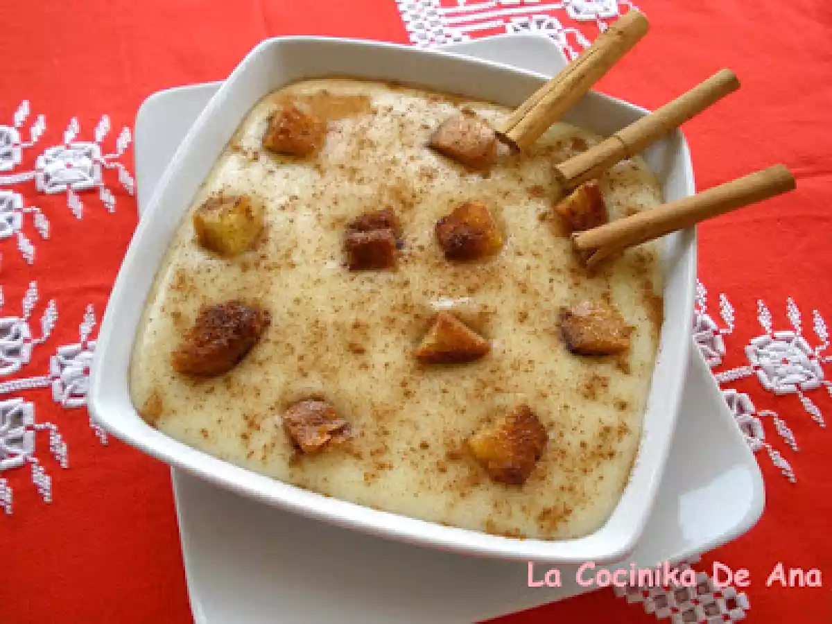 Gachas dulces andaluzas al anís