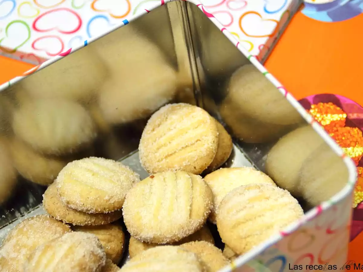 Galletas de mantequilla 3, 2, 1