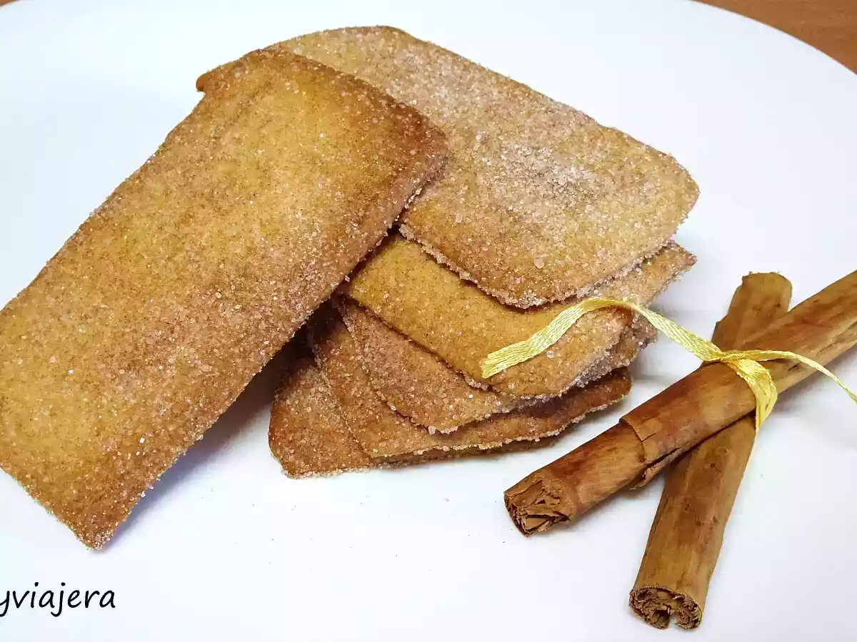 Galletas napolitanas de canela