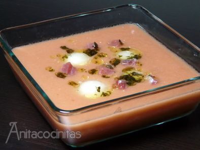 Gazpacho de melón con menta - Receta Petitchef