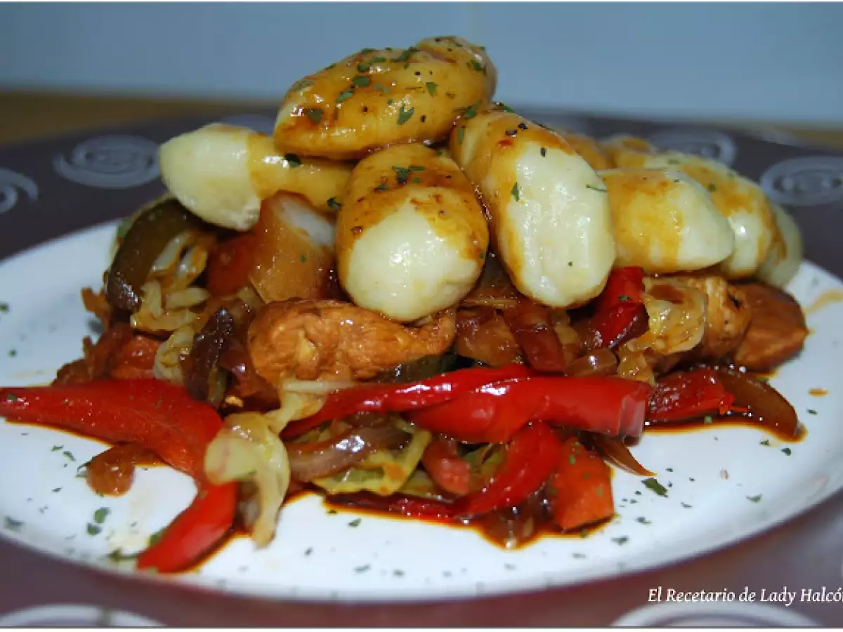 Gnocchi al estilo oriental - CWK