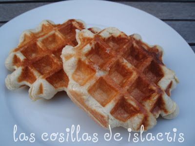 Gofres belgas al horno (con azúcar perlado) Receta de  Pastelitos&Galletitas- Cookpad