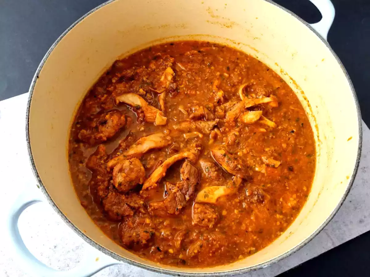 Guiso catalán de ternera y setas {estofat de bou} - foto 5