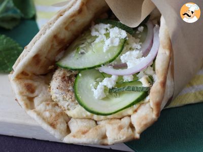 Gyros de pollo, ¡el bocadillo griego que te encantará!, foto 1