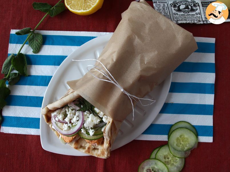 Gyros de salmón, ¡el sandwich de pescado perfecto para el verano! - foto 3