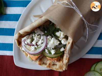 Gyros de salmón, ¡el sandwich de pescado perfecto para el verano! - foto 4