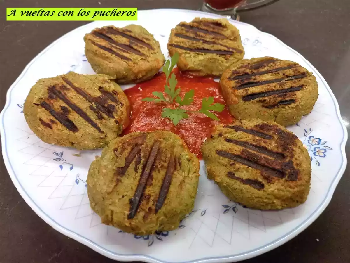 Hamburguesas de brócoli