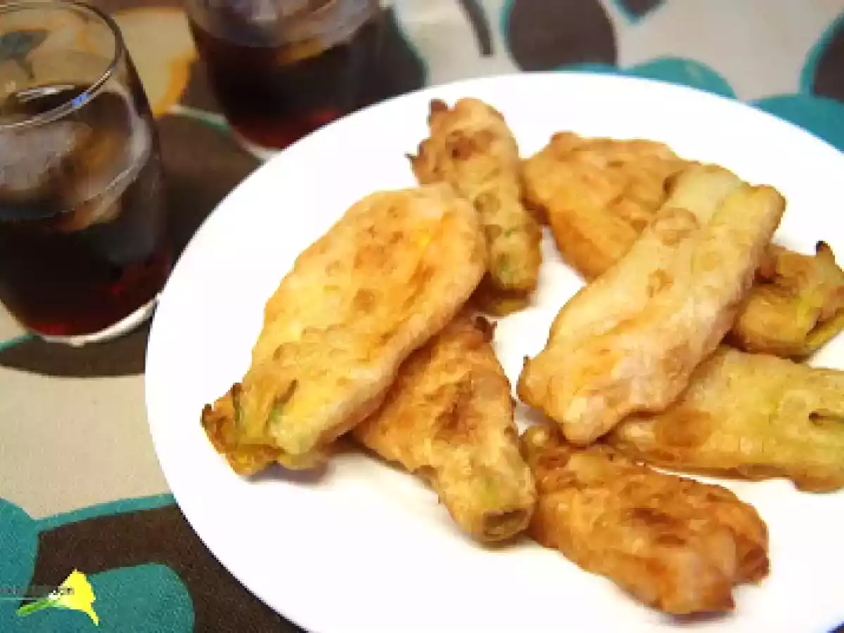 HEMC#37. Un rebozado, dos tipos de buñuelos: flor de calabacín y pera - foto 2