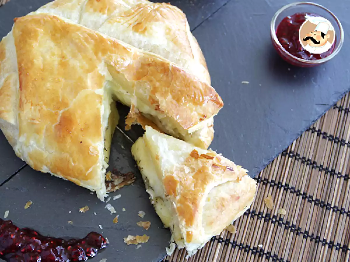 Hojaldre de camembert y manzana - foto 2