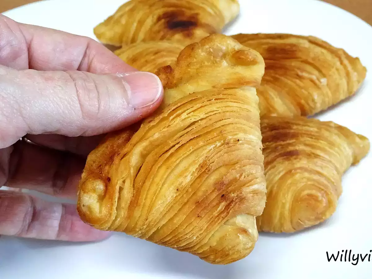 Hojaldre fácil. Hojaldres de manzana - foto 2