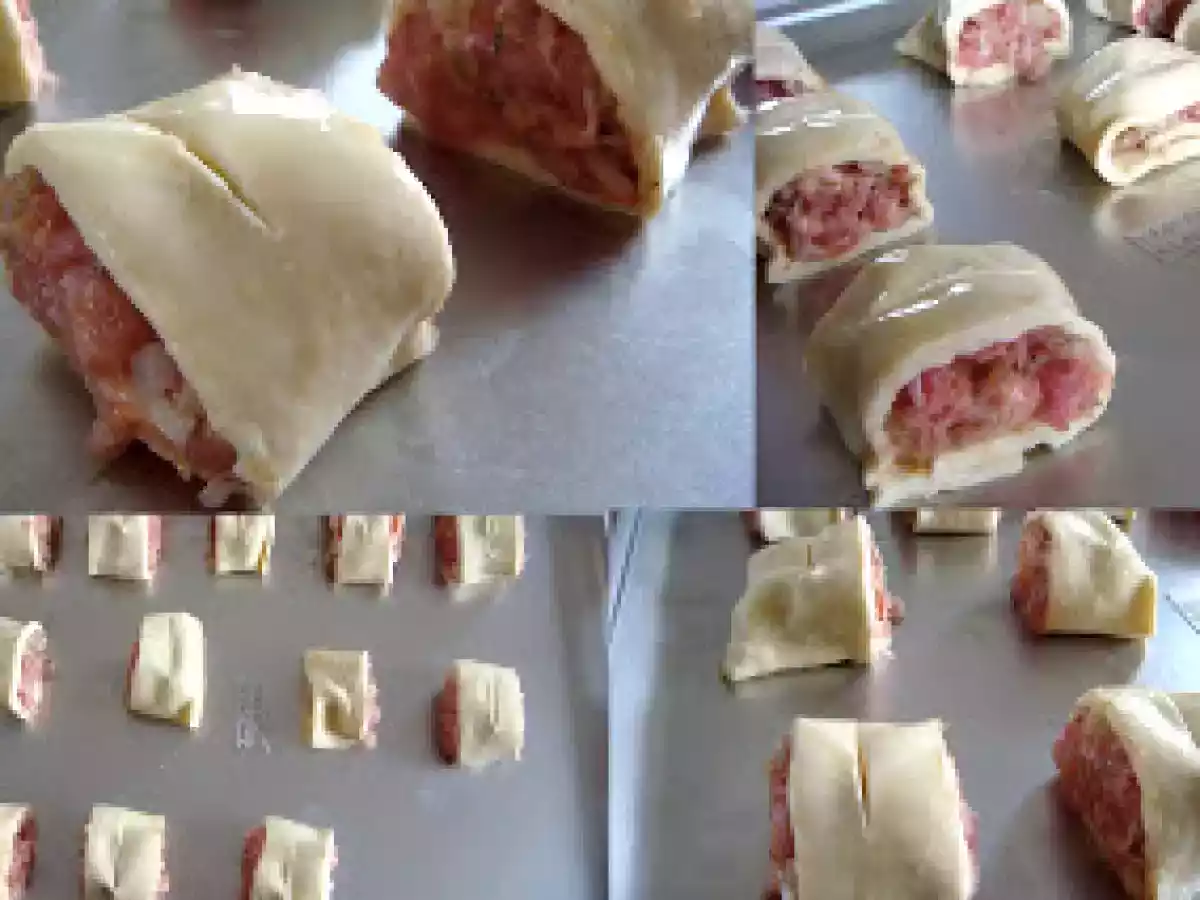 Hojaldritos de salchicha, o sausage rolls - foto 3