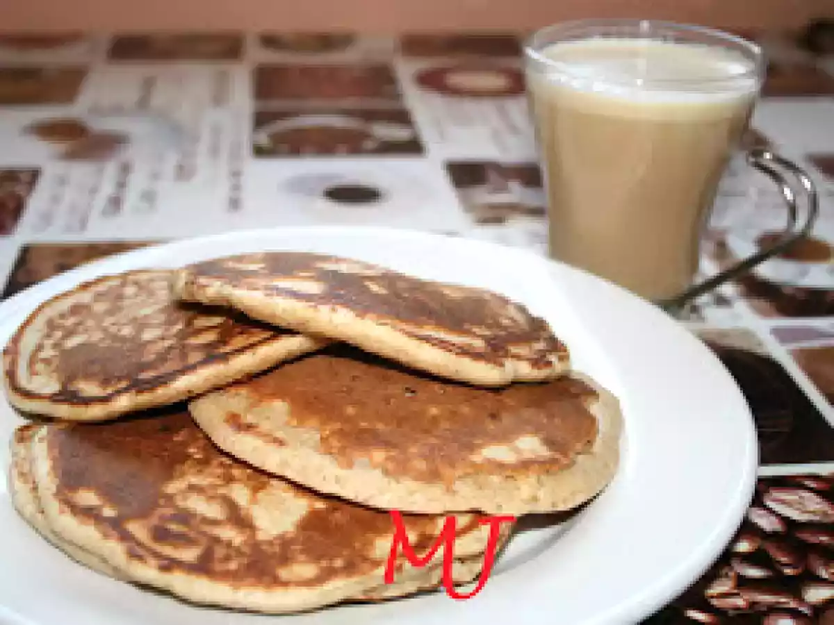 Hotcakes integrales de plátano - foto 2