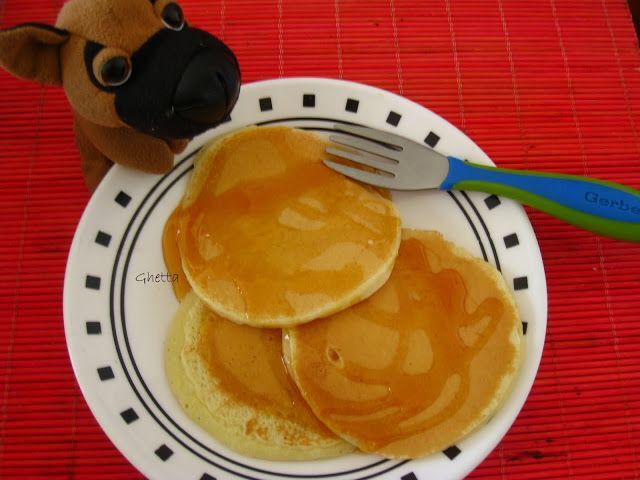 Hotcakes o pancakes aptos paraa celiacos - Receta Petitchef