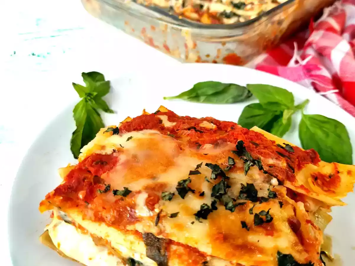 Lasaña de verduras